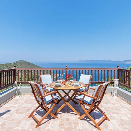 Margini, Private Pool & Sea View Villa *