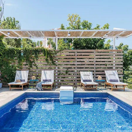 Margini, Private Pool & Sea View Villa *