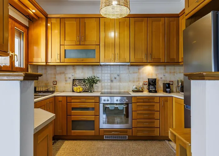 Margini, Private Pool & Sea View 빌라 스코펠로스 타운