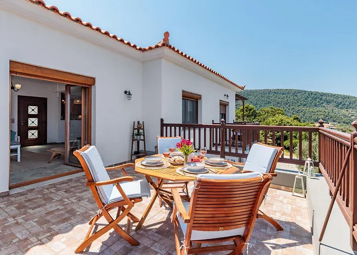 빌라 Margini, Private Pool & Sea View *