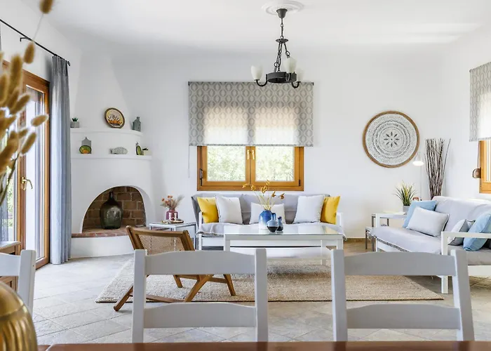 빌라 Margini, Private Pool & Sea View 스코펠로스 타운